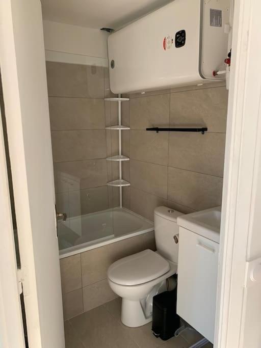 Studio Lumineux, Refait A Neuf, Metro Jourdain Paris Exterior foto