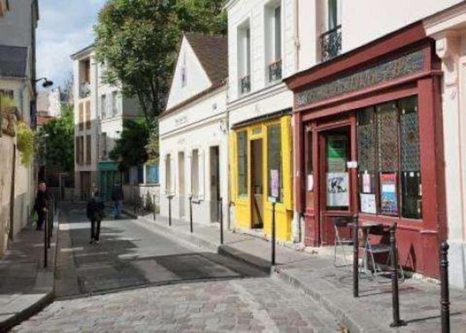 Studio Lumineux, Refait A Neuf, Metro Jourdain Paris Exterior foto